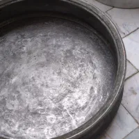 ۱ عدد لگن مسی و ۱ عدد دیگ مسی