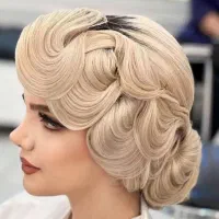 تخفیف میکاپ شینیون دکلره مش فیبروز|خدمات آرایشگری و زیبایی|اردبیل, |دیوار