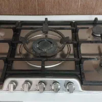 گاز/کابینت/سینک پنج شعله تک لگنه استیل البرز