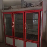 یخچال ویترینی فروشگاهی + قفسه فروشگاهی