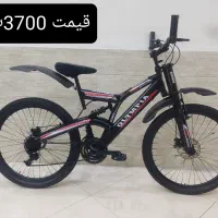 دو عدد دوچرخه 24و26دنده ای
