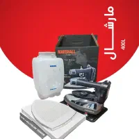 اتو مخزن دار مارشال مدل 400L بخار حرفه‌ای بااتوکشی