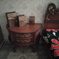 سرویس خواب بدون کمد تمام چوب