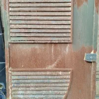 درب اهنی سالم بسیار سنگین