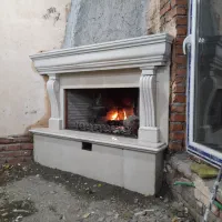 اجرای شومینه هیزمی با ضمانتنامه کتبی پس ندادن دود