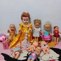 تعدادی عروسک دخترانه|اسباببازی|تهران, جوادیه|دیوار