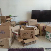 کارتن های محکم و جادر مناسب اسباب کشی