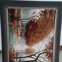 تابلو فرش پاییز