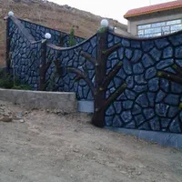 نماطرح سنگ وچوب سیمانی،رنگکاری،کبابپز،نرده،