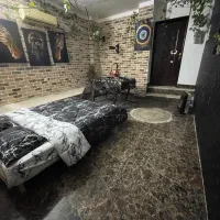 باغ و استخر آب گرم بدون محدودیت تعداد کد 107|اجارهٔ کوتاهمدت ویلا و باغ|شیراز, باغشهر قصر سبز|دیوار