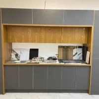 کابینت ممبران و هایگلاس دکور مغازه کامل|جاکفشی، کمد، دراور|رودسر, |دیوار