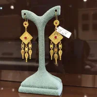 گوشواره آویز مرتشع|جواهرات|بندرعباس, |دیوار