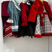 پیراهن بچگانه همگی باهم