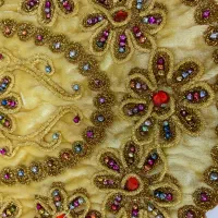 رومیز عسلی کارشده ۵عدد مناسب جهیزیه