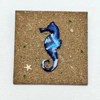 تابلو اسب دریایی رزینی بوشهر|تابلو، نقاشی، عکس|بوشهر, |دیوار