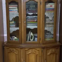 کمد دو تیکه چوب