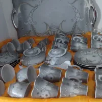 کریستال ایتالیایی ودودست فنجون قهوه خارجی|ظروف سرو و پذیرایی|مشهد, کارگران|دیوار