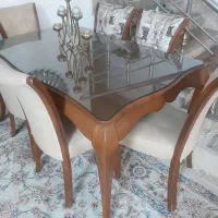 میز ناها خوری ۶ نفره با صندلی