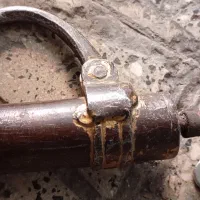 قفل دست ساز قدیمی|کلکسیون اشیاء عتیقه|سمنان, |دیوار