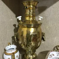 سماور برنج قدیمی سنگین