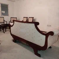 میز و مبل ۹ نفره گردو اعلا|مبلمان خانگی و میز عسلی|تهران, فردوسی|دیوار