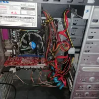 کیس معمولی با مانیتور ومیز|رایانه رومیزی|تهران, اتابک|دیوار