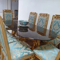 مبلمان استیل ۹ نفره|مبلمان خانگی و میز عسلی|تهران, دریاچه شهدای خلیج فارس|دیوار