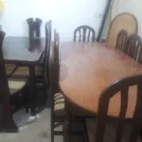 میزوصندلی چوبی ۸ نفره و ۶نفره