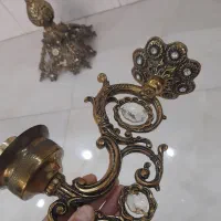 لوستر دیواری دیوارکوب  دیوار کوب برنز|لوستر و چراغ آویز|تهران, وردآورد|دیوار