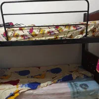 تخت فلزی دوطبقه|تخت و سرویس خواب|آزادشهر, |دیوار