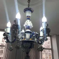 یک جفت لوستر پنج شعله