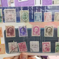 تمبر قاجار و رضاشاهی