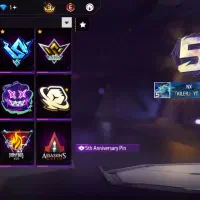 اکانت فری فایر 5 ساله|کنسول، بازی ویدئویی و آنلاین|سیلوانه, |دیوار