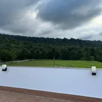 عمارت مدرن300متری/روفگاردن با ویو دریاچه/شهرکی