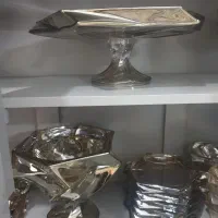 سرویس آجیل خوری ماکائو شامپاین کریستال خارجی