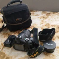 دوربین نیکون D60 با لنز نیکون 55-18 و لنز مایکرو|دوربین عکاسی و فیلمبرداری|تهران, اقدسیه|دیوار