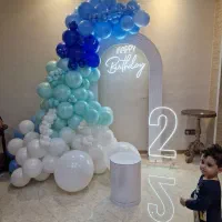 دکور بک گراند بلهبرون عقد بادکنک گل آرایی میز باکس|خدمات پذیرایی، مراسم|تهران, باشگاه نفت|دیوار