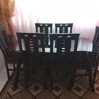 میز نهار خوری شش نفره
