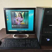 کامپیوتر i3 نسل ۶ رم ۱۲ ddr4 هارد ۷۵۰/ssd گرافیک ۲