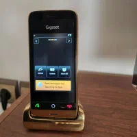 تلفن بی سیم لمسی گیگاست SL910 gigaset|تلفن رومیزی|گناباد, |دیوار