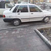 پراید مدل 87 دوگانه کارخانه بی رنگ سفید