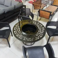 اتشدان گازی هیزمی میز آتشگاه آتشکده مدل cnc|کافی‌شاپ و رستوران|کرج, ملک‌آباد|دیوار