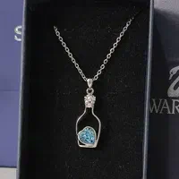 گردنبند نقره swarovski 925 مناسب هدیه|جواهرات|تهران, سازمان برنامه شمالی|دیوار