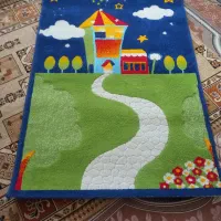 دوتا پادری ویک قالیچه اتاق کودک
