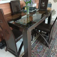 میز نهارخوری چوبی