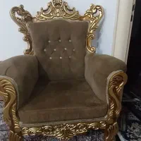 مبل سلطنتی ۷نفره|مبلمان خانگی و میز عسلی|سنندج, |دیوار