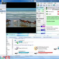 قطعات کامپیوتر ddr2 قدیمی ram1gig vga 512