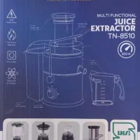 آبمیوه گیری 4کاره حرفه‌ای800W تونیش 8510+ضمانت۲سال|آبمیوه‌گیر و آب‌مرکبات‌گیر|مشهد, هنرستان|دیوار