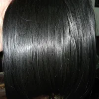 کلاه گیس چتری جلوی مو مشکی