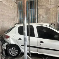 پژو ۲۰۶ مدل ۹۲ تصادفی تیپ ۵|خودرو سواری و وانت|ارومیه, |دیوار